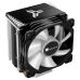 Кулер для процессора/ CPU Cooler JONSBO CR-1400 ARGB (160W, 4-pin PWM, 126mm, Al/Cu, 4x6mm, ARGB, 1x92mm, 36.0CFM, 30.5dBA, 2300RPM, S: 1700/1200/115X, AM4/AM5 Black)