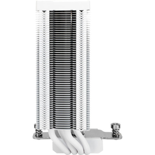 Кулер для процессора/ CPU Cooler Thermalright Assassin Spirit 120 Vision ARGB White (4-pin PWM, LED temp., 154mm, Al/Cu, 4x6mm, ARGB, 1x120mm, 66.17CFM, 25.6dBA, 1500RPM, S: 1851/1700/1200/115X, AM5/AM4, white)