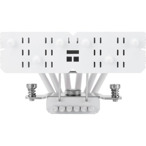 Кулер для процессора/ CPU Cooler Thermalright SI-100 White Argb (4-pin PWM, 74.8mm, Ni/Cu, 6x6mm, ARGB, 1x120mm, 72.37CFM, 27.7dBA, 2000RPM, S: 1851/1700/1200/20XX/115X, AM5/AM4, white)