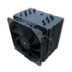 Кулер для ЦП CPU Cooler 120*120*25mm, 800-2000, 82CFM Max, 3.1mmH20 Max, 20-33.2dBA, 12V, 0.21A, 2.5W, Two ball, 80000h, 2510-4Pin