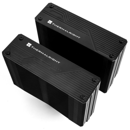 Кулер для процессора/ CPU Cooler Thermalright Frost Tower 140 (4-pin PWM, 158mm, Al/Cu, 7x6mm, 1x120mm+1x140mm, 85.35/120CFM, 33.3/36.25dBA, 2400/1850RPM, S: 1851/1700/1200/115X/2011/2066, AM5/AM4, black)