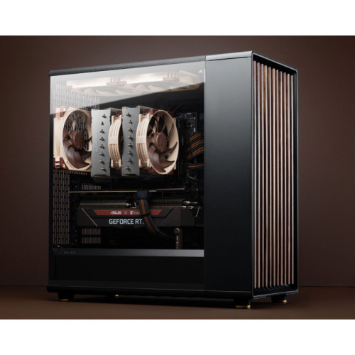 Кулер для процессора/ CPU Cooler Noctua NH-D15 G2 HBC (228W, 4-pin PWM, 168mm, Al/Cu, 8x6mm, 2x140mm, 91.5CFM, 24.8dBA, 1500RPM, S: 1851/1700/1200/115X, AM5/AM4, Beige/Brown)
