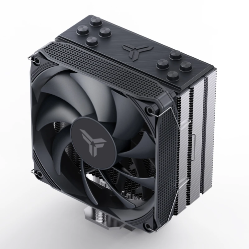 Кулер для процессора/ CPU Cooler JONSBO PISA A4 (250W, 4-pin PWM, 153mm, Al/Cu, 4x6mm, 1x120mm, 81.27CFM, 36.8dBA, 1850RPM, S: 1851/1700/1200/115X/2011, AM4/AM5 Grey)