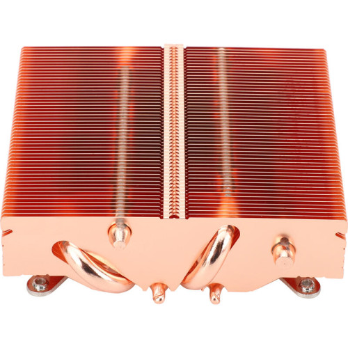 Кулер для процессора/ CPU Cooler Thermalright AXP-90 X47 Full (4-pin PWM, 32mm, Cu/Cu, 4x6mm, 1x92mm, 42.58CFM, 22.4dBA, 2700RPM, S: 1851/1700/1200/115X, AM5/AM4, orange, red)