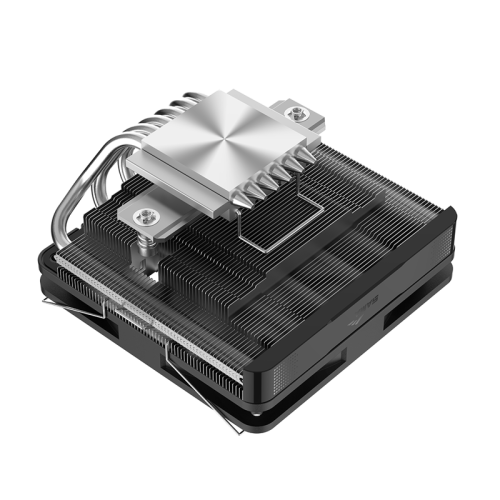 Кулер для процессора/ CPU Cooler SAMA U60 (190W, 4-pin PWM, 67mm, 6x6mm, 1x120mm, 61.51CFM, 36.4dBA, 1800RPM, S: 1851/1700/1200/115X, AM5/AM4, black)
