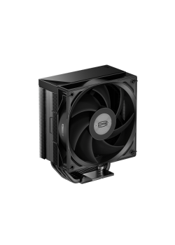 Кулер для процессора/ CPU Cooler PCCooler RT500 TC BK (245W, 4-pin PWM, 152mm, Al/Cu, 5x6mm, 1x120mm, 73.32CFM, 34.9dBA, 2200RPM, S: 1851/1700/1200/115X, AM5/AM4, black)