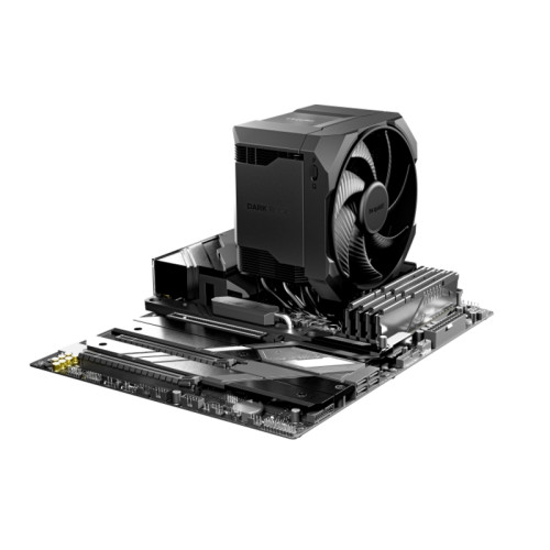 Кулер для процессора/ CPU Cooler be quiet! DARK ROCK 6 (220W, 4-pin PWM, 162mm, Al/Cu, 6x6mm, 1x135mm, 79.48CFM, 31.1dBA, 2000RPM, S: 1851/1700/1200/115X, AM5/AM4, black)
