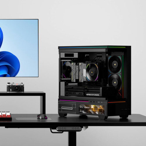 Кулер для процессора/ CPU Cooler Thermalright Royal Pretor 130 Ultra Black (4-pin PWM, 158mm, Ni/Cu, 7x6mm, 1x120mm ARGB +1x130mm, 69CFM/81.88CFM, 27dBA/28.3dBA, 2150RPM/1750RPM, S: 1200, 1700, 1851, 115X, 2011, 2066, AM4, AM5, black)