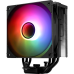 Кулер для процессора/ CPU Cooler Thermalright Assassin Spirit 120 Vision ARGB Black (4-pin PWM, LED temp., 154mm, Al/Cu, 4x6mm, ARGB, 1x120mm, 66.17CFM, 25.6dBA, 1500RPM, S: 1851/1700/1200/115X, AM5/AM4, black)
