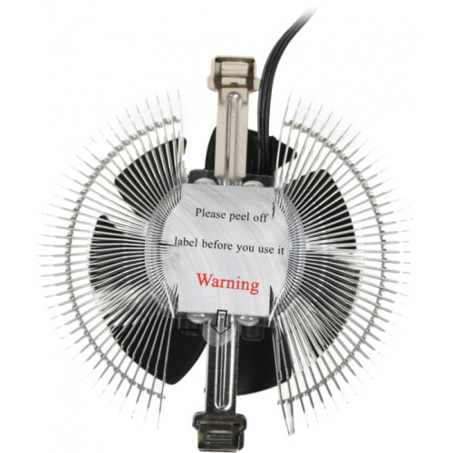 Кулер ID-Cooling DK-01S Soc-AM5/AM4/1200/1700/1851 черный 3-pin 24dB Al 65W 144gr Ret [DK-01S]