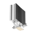 Кулер для процессора/ CPU Cooler SAMA A40L (240W, 4-pin PWM, 152mm, 4x6mm, ARGB, 1x120mm, 78CFM, 29dBA, 2200RPM, S: 1851/1700/1200/115X, AM5/AM4, silver)