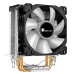 Кулер для процессора/ CPU Cooler JONSBO CR-1200 (95W, 3-pin, 128mm, Al/Cu, 2x6mm, FRGB, 1x92mm, 36CFM, 30.5dBA, 2000RPM, S: 1700/1200/115X, AM4/AM5 Black)