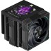Кулер для процессора/ CPU Cooler Thermalright Phantom Spirit 120 Vision EVO (4-pin PWM, LED, 160mm, Ni/CU, 7x6mm, ARGB, 2x120mm, 92CFM, 36dBA, 2150RPM, S: 1851, 1700, 1200, 115X, AM5, AM4, black)