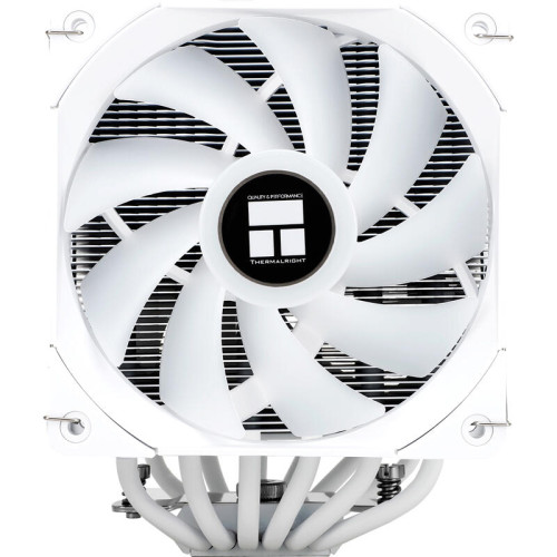 Кулер для процессора/ Кулер для процессора Thermalright Peerless Assassin 120 White ARGB, высота 157 мм, 1550 об/мин, 26 дБА, PWM, белый, ARBG подсветка Кулер для процессора/ Кулер для процессора Thermalright Peerless Assassin 120 White ARGB, высота 157 мм, 1550 об/мин, 26 дБА, PWM, белый, ARBG подсветка