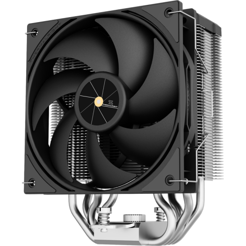 Кулер для процессора/ CPU Cooler Thermalright Assassin X 120 R Digital ARGB Black (4-pin PWM, 151mm, Al/Cu, 4x6mm, ARGB, 1x120mm, 70.84CFM, 29.8dBA, 2000RPM, S: 1851/1700/1200/115X, AM5/AM4, black)