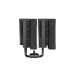 Кулер для процессора/ CPU Cooler SAMA A60B (265W, 4-pin PWM, 156.5mm, 6x6mm, 2x120mm, 78CFM, 29dBA, 2200RPM, S: 1851/1700/1200/115X, AM5/AM4, black)