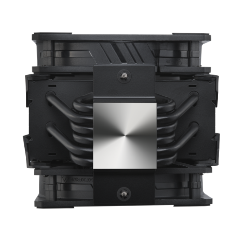 Кулер для процессора/ Cooler Master MasterAir MA612 Stealth (220W, 4-pin, 158mm, tower, Al/Cu/Ni, fans: 2x120mm/62CFM/27dBA/1800rpm, 1700/1200/115X/2066/2011-V3/2011/AM5/AM4/AM3/AM3+/AM2/AM2+/FM2/FM2+/FM1)