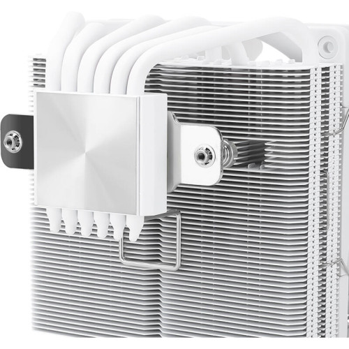 Кулер для процессора/ CPU Cooler Thermalright SI-100 White Argb (4-pin PWM, 74.8mm, Ni/Cu, 6x6mm, ARGB, 1x120mm, 72.37CFM, 27.7dBA, 2000RPM, S: 1851/1700/1200/20XX/115X, AM5/AM4, white)