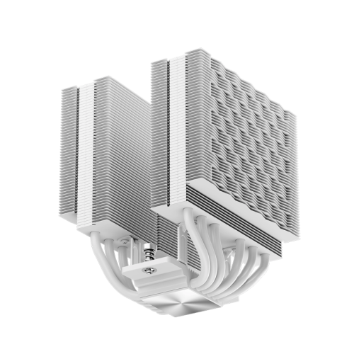 Кулер для процессора/ CPU Cooler PCCooler RT620Pro TC ARGB WH (265W, 4-pin PWM, 157.5mm, Al/Cu, 6x6mm, 2x120mm, 73.32CFM, 34.9dBA, 2200RPM, S: 1851/1700/1200/115X, AM5/AM4, white)
