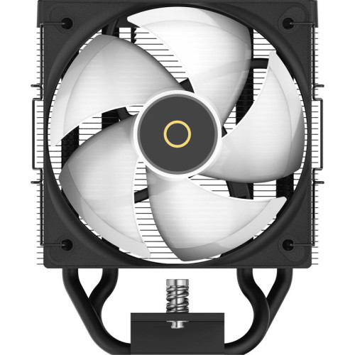 Кулер для процессора/ CPU Cooler Ocypus Gamma A40 BK ARGB (200W, 4-pin PWM, 133mm, Al/Cu, 4x6mm, ARGB, 1x100mm, 41CFM, 29.5dBA, 2400RPM, S: 1851/1700/1200/115X, AM5/AM4, black)