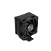 Кулер для процессора/ CPU Cooler SAMA X40 (200W, 4-pin PWM, 133.5mm, 4x6mm, 1x100mm, 50.1CFM, 35.2dBA, 2600RPM, S: 1851/1700/1200/115X, AM5/AM4, black)
