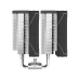 Кулер для процессора/ CPU Cooler SAMA A60E (265W, 4-pin PWM, 156.5mm, 6x6mm, 2x120mm, 78CFM, 29dBA, 2200RPM, S: 1851/1700/1200/115X, AM5/AM4, silver)