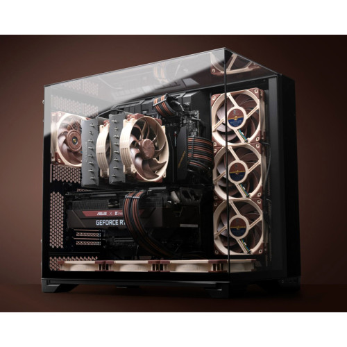 Кулер для процессора/ CPU Cooler Noctua NH-D15 G2 HBC (228W, 4-pin PWM, 168mm, Al/Cu, 8x6mm, 2x140mm, 91.5CFM, 24.8dBA, 1500RPM, S: 1851/1700/1200/115X, AM5/AM4, Beige/Brown)