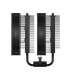 Кулер для процессора/ PCCooler RT620  BK (250W, 4-pin PWM, 157mm, Al/Cu, 6x6mm, 2x120mm, 73.32CFM, 34.9dBA, 2200RPM, S: 1851/1700/1200/115X, AM5/AM4, black)