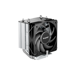 Кулер для процессора/ CPU Cooler be quiet! PURE ROCK SLIM 3 (130W, 4-pin PWM, 127mm, Al/Cu, 3x6mm, 1x120mm, 35.5CFM, 24.8dBA, 2000RPM, S: 1851/1700/1200/115X, AM5/AM4, black/silver)