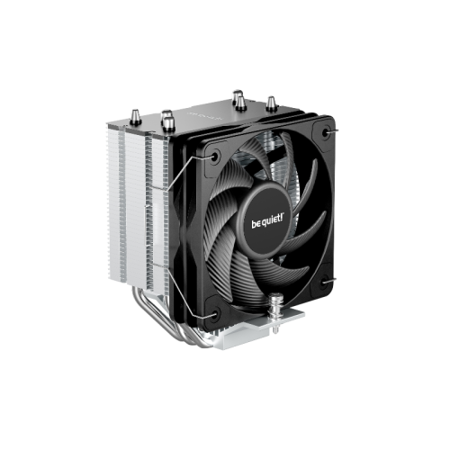 Кулер для процессора/ CPU Cooler be quiet! PURE ROCK SLIM 3 (130W, 4-pin PWM, 127mm, Al/Cu, 3x6mm, 1x120mm, 35.5CFM, 24.8dBA, 2000RPM, S: 1851/1700/1200/115X, AM5/AM4, black/silver)