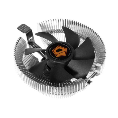 Кулер ID-Cooling DK-01T Soc-AM5/AM4/1200/1700/1851 черный 3-pin 24dB Al 95W 195gr Ret [DK-01T]