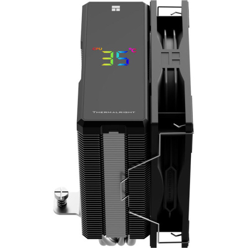 Кулер для процессора/ CPU Cooler Thermalright Assassin X 120 R Digital ARGB Black (4-pin PWM, 151mm, Al/Cu, 4x6mm, ARGB, 1x120mm, 70.84CFM, 29.8dBA, 2000RPM, S: 1851/1700/1200/115X, AM5/AM4, black)