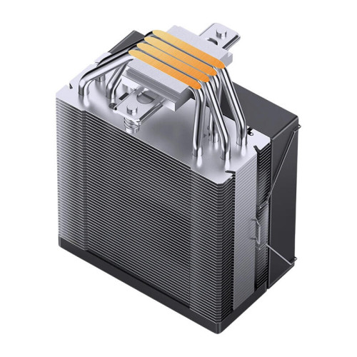 Кулер для процессора/ CPU Cooler JONSBO CA40 ARGB (225W, 4-pin PWM, 157mm, Al/Cu, 4x6mm, ARGB, 1x120mm, 69.61CFM, 32.6dBA, 1800RPM, S: 1851/1700/1200/115X, AM4/AM5 Black)