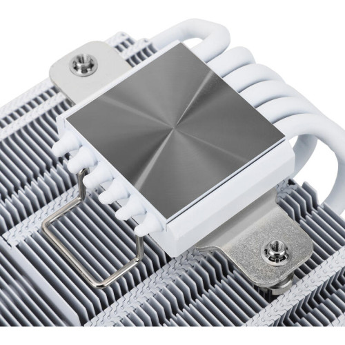 Кулер для процессора/ CPU Cooler Thermalright AXP-120 X67 White Argb (4-pin PWM, 52mm, Ni/Cu, 6x6mm, ARGB, 1x120mm, 59CFM, 26.1dBA, 1800RPM, S: 1851/1700/1200/115X, 2011, 2066, AM5/AM4, white)