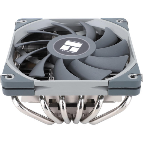 Кулер для процессора/ CPU Cooler Thermalright AXP-120 X67 (4-pin PWM, 52mm, Ni/Cu, 6x6mm, 1x120mm, 59CFM, 26.1dBA, 1800RPM, S: 1851/1700/1200/115X, 2011, 2066, AM5/AM4, grey)