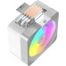Кулер для процессора/ CPU Cooler Ocypus Delta A40 EX WH Digital (200W, 4-pin PWM, LED temp., 157mm, Al/Cu, 4x6mm, ARGB, 1x120mm, 60CFM, 31dBA, 1600RPM, S: 1851/1700/1200/115X, AM5/AM4, white) Кулер для процессора/ CPU Cooler Ocypus Delta A40 EX WH Digital (200W, 4-pin PWM, LED temp., 157mm, Al/Cu, 4x6mm, ARGB, 1x120mm, 60CFM, 31dBA, 1600RPM, S: 1851/1700/1200/115X, AM5/AM4, white)