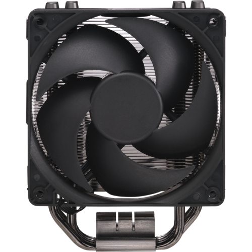 Кулер для процессора/ Cooler Master Hyper 212 Black Edition (150W, 4-pin, 158.8mm, tower, Al/Cu, fans: 1x120mm/42CFM/26dBA/2000rpm, 2066/2011-v3/2011/1366/115x/AM4/AM3+/AM3/AM2+/AM2/FM2+/FM2/FM1)