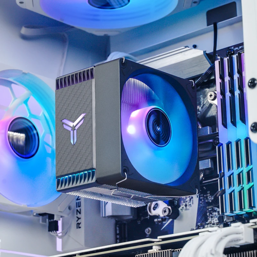 Кулер для процессора/ CPU Cooler JONSBO CR-1400 EVO ARGB (180W, 4-pin PWM, 130mm, Al/Cu, 4x6mm, ARGB, 1x92mm, 38.2CFM, 33.8dBA, 2200RPM, S: 1700/1200/115X, AM4/AM5 Black)