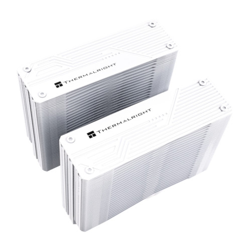 Кулер для процессора/ CPU Cooler Thermalright Frost Tower 140 (4-pin PWM, 158mm, Al/Cu, 7x6mm, 1x120mm+1x140mm, 85.35/120CFM, 33.3/36.25dBA, 2400/1850RPM, S: 1851/1700/1200/115X/2011/2066, AM5/AM4, white)