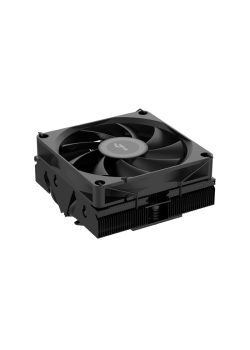 Кулер для процессора/ CPU Cooler SAMA U40 (130W, 4-pin PWM, 47mm, 4x6mm, 1x90mm, 38.18CFM, 34dBA, 2800RPM, S: 1851/1700/1200/115X, AM5/AM4, black)