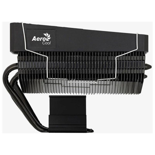 Кулер Aerocool Cylon 3H ARGB Soc-AM5/AM4/1200/1700/1851 черный 4-pin 13-24dB Al+Cu 125W 480gr Ret (CYLON 3H ARGB PWM 4P) [CYLON 3H ARGB PWM 4P]