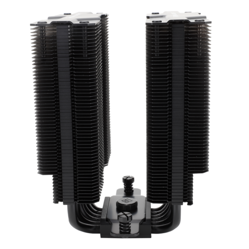 Кулер для процессора/ Thermalright Peerless Assassin 120 Black (4-pin PWM, 157mm, Ni/Cu, 6x6mm, 2x120mm, 66.17CFM, 25.6dBA, 1550RPM, S: 2011, -3, 2066, 1200, 1700, 1851, 115x, AM4, AM5, black)