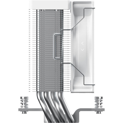 Кулер для процессора/ CPU Cooler Ocypus Gamma A40 WH ARGB Digital (200W, 4-pin PWM, LED temp., 133mm, Al/Cu, 4x6mm, ARGB, 1x100mm, 41CFM, 29.5dBA, 2400RPM, S: 1851/1700/1200/115X, AM5/AM4, white)