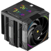 Кулер для процессора/ CPU Cooler Thermalright Phantom Spirit 120 Digital EVO (4-pin PWM, LED temp., 160mm, Ni/CU, 7x6mm, ARGB, 2x120mm, 69CFM, 27dBA, 2150RPM, S: 1851, 1700, 1200, 115X, AM5, AM4, black)