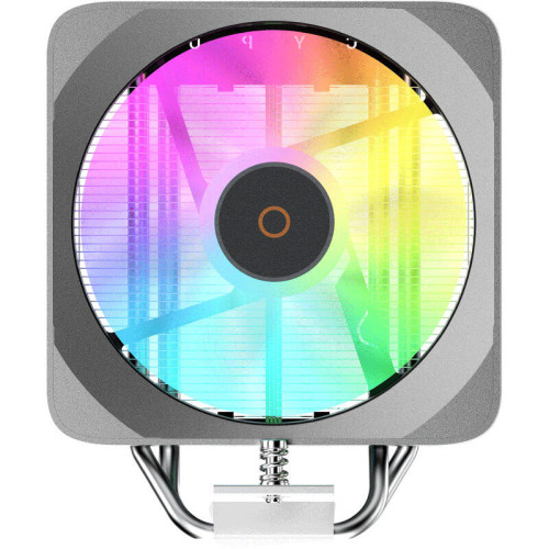 Кулер для процессора/ CPU Cooler Ocypus Delta A40 EX BK ARGB (200W, 4-pin PWM, 157mm, Al/Cu, 4x6mm, ARGB, 1x120mm, 60CFM, 31dBA, 1600RPM, S: 1851/1700/1200/115X, AM5/AM4, black)