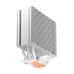 Кулер для процессора/ PCCooler RZ500 WH (250W, 4-pin PWM, 155mm, Al/Cu, 5x6mm, 1x120mm, 86.73CFM, 32dBA, 2200RPM, S: 1851/1700/1200/115X, AM5/AM4, white)