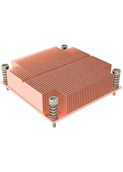 Радиатор/ CPU Cooler ALSEYE 1U1C-1700, LGA1700 (square), 125W,Cu base + Cu fin