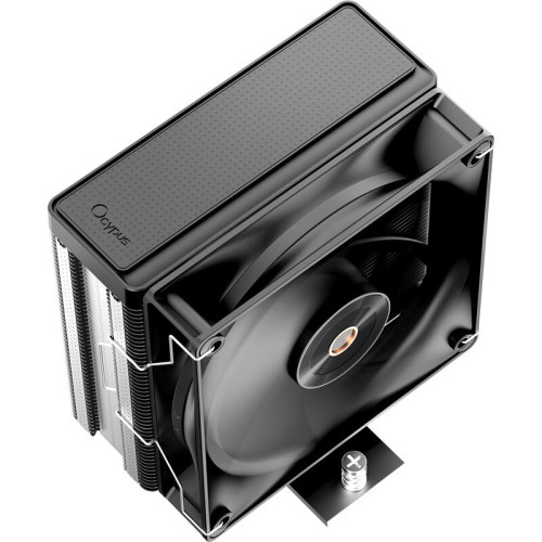 Кулер для процессора/ CPU Cooler Ocypus Delta A40 Elite BK (220W, 4-pin PWM, 156.7mm, Al/Cu, 4x6mm, 1x120mm, 73CFM, 29dBA, 2000RPM, S: 1851/1700/1200/115X, AM5/AM4, black)
