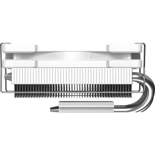 Кулер для процессора/ CPU Cooler ID-COOLING IS-40X V3 WHITE (95W, 4-pin PWM, 45mm, Al, 4x6mm, 1x92mm, 46CFM, 35.2dBA, 2800RPM, S: 1851/1700/1200/115X, AM5/AM4, White)