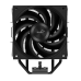 Кулер для процессора/ CPU Cooler SAMA A40 (240W, 4-pin PWM, 152mm, 4x6mm, 1x120mm, 78CFM, 29dBA, 2200RPM, S: 1851/1700/1200/115X, AM5/AM4, black)